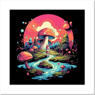 Mushroom Planet Posters and Art